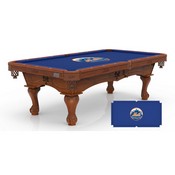 New York Mets 8' Pool Table by Holland Bar Stool Co., PT8MLBNYM