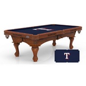Texas Rangers 8' Pool Table by Holland Bar Stool Co., PT8MLBTex