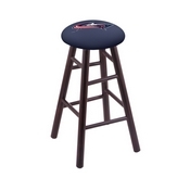 Stool with Columbus Blue Jackets Logo Seat by Holland Bar Stool Co., RCMSDCColBlu