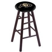 Stool with Colorado Logo Seat by Holland Bar Stool Co., RCMSDCColoUn