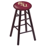 Stool with Florida State (Script) Logo Seat by Holland Bar Stool Co., RCMSDCFSU-FS