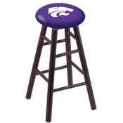 Stool with Kansas State Logo Seat by Holland Bar Stool Co., RCMSDCKnsasS