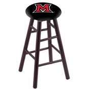 Stool with Miami (OH) Logo Seat by Holland Bar Stool Co.