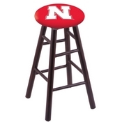 Stool with Nebraska Logo Seat by Holland Bar Stool Co., RCMSDCNebrUn