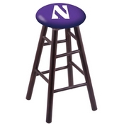 Stool with Northwestern Logo Seat by Holland Bar Stool Co., RCMSDCNthwst