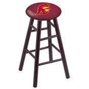 Stool with USC Trojans Logo Seat by Holland Bar Stool Co.