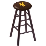 Stool with Wyoming Logo Seat by Holland Bar Stool Co., RCMSDCWymng