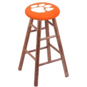 Stool with Clemson Logo Seat by Holland Bar Stool Co., RCMSDCClmson