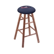 Stool with Columbus Blue Jackets Logo Seat by Holland Bar Stool Co., RCMSDCColBlu