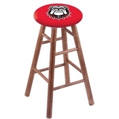 Stool with Georgia "Bulldog" Logo Seat by Holland Bar Stool Co., RCMSDCGA-Dog