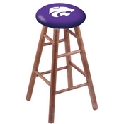 Stool with Kansas State Logo Seat by Holland Bar Stool Co., RCMSDCKnsasS