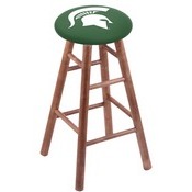 Stool with Michigan State Logo Seat by Holland Bar Stool Co., RCMSDCMichSt