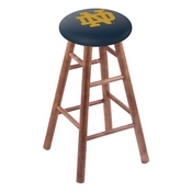 Stool with Notre Dame (ND) Logo Seat by Holland Bar Stool Co., RCMSDCND-ND