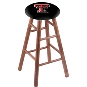 Stool with Texas Tech Logo Seat by Holland Bar Stool Co., RCMSDCTXTech