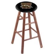 Stool with Western Michigan Logo Seat by Holland Bar Stool Co., RCMSDCWestMI