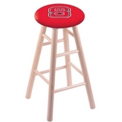 Stool with North Carolina State Logo Seat by Holland Bar Stool Co., RCMSDCNCarSt