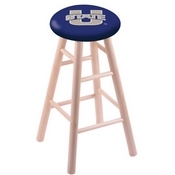 Stool with Utah State Logo Seat by Holland Bar Stool Co., RCMSDCUtahSt