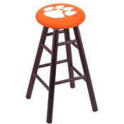 Stool with Clemson Logo Seat by Holland Bar Stool Co., RCMSDCClmson