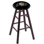 Stool with Colorado Logo Seat by Holland Bar Stool Co., RCMSDCColoUn