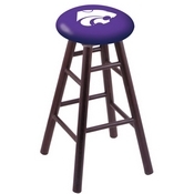 Stool with Kansas State Logo Seat by Holland Bar Stool Co., RCMSDCKnsasS