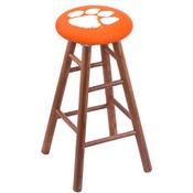 Stool with Clemson Logo Seat by Holland Bar Stool Co., RCMSDCClmson
