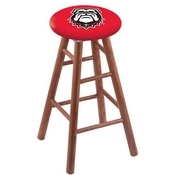 Stool with Georgia "Bulldog" Logo Seat by Holland Bar Stool Co., RCMSDCGA-Dog