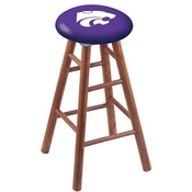 Stool with Kansas State Logo Seat by Holland Bar Stool Co., RCMSDCKnsasS