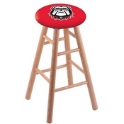 Stool with Georgia "Bulldog" Logo Seat by Holland Bar Stool Co., RCMSDCGA-Dog