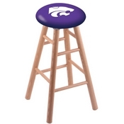 Stool with Kansas State Logo Seat by Holland Bar Stool Co., RCMSDCKnsasS