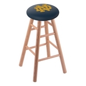 Stool with Notre Dame (ND) Logo Seat by Holland Bar Stool Co., RCMSDCND-ND