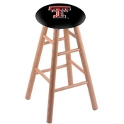 Stool with Texas Tech Logo Seat by Holland Bar Stool Co., RCMSDCTXTech