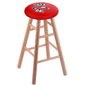 Stool with Wisconsin "Badger" Logo Seat by Holland Bar Stool Co., RCMSDCWI-Bdg