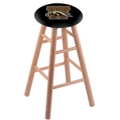 Stool with Western Michigan Logo Seat by Holland Bar Stool Co., RCMSDCWestMI