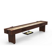 Indian Motorcycle 12' Shuffleboard Table by Holland Bar Stool Co., SB12NavIndian