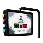 United States Space Force Shuffleboard Electronic Scoring Unit by Holland Bar Stool, SBScUnSpaFor