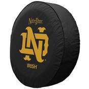 Notre Dame (Vintage) Tire Cover by Holland Bar Stool Co., AGS-TCA-07NotreDBK