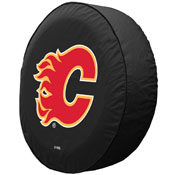 Calgary Flames Tire Cover, TCACalFla