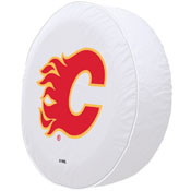 Calgary Flames Tire Cover, TCACalFla