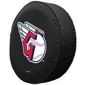 Cleveland Guardians Vinyl Tire Cover, AGS-TCAMLBCleBK