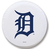 Detroit Tigers Vinyl Tire Cover, AGS-TCAMLBDetBK