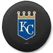 Kansas City Royals Vinyl Tire Cover, AGS-TCAMLBKanBK