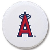 Los Angeles Angels Vinyl Tire Cover, AGS-TCAMLBLAABK
