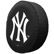 New York Yankees Vinyl Tire Cover, AGS-TCAMLBNYYBK