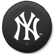 New York Yankees Vinyl Tire Cover, AGS-TCAMLBNYYBK