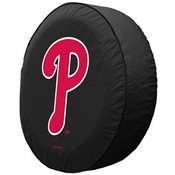 Philadelphia Phillies Vinyl Tire Cover, AGS-TCAMLBPhiBK