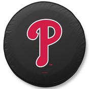 Philadelphia Phillies Vinyl Tire Cover, AGS-TCAMLBPhiBK
