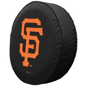 San Francisco Giants Vinyl Tire Cover, AGS-TCAMLBSFGBK