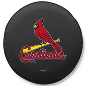 St. Louis Cardinals Vinyl Tire Cover, AGS-TCAMLBStLBK