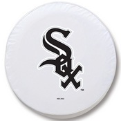 Chicago White Sox Vinyl Tire Cover, AGS-TCAMLBWSxBK