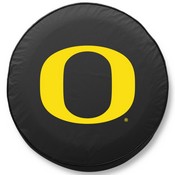 University of Oregon Tire Cover by Holland Bar Stool Company, AGS-TCAOregUnBK